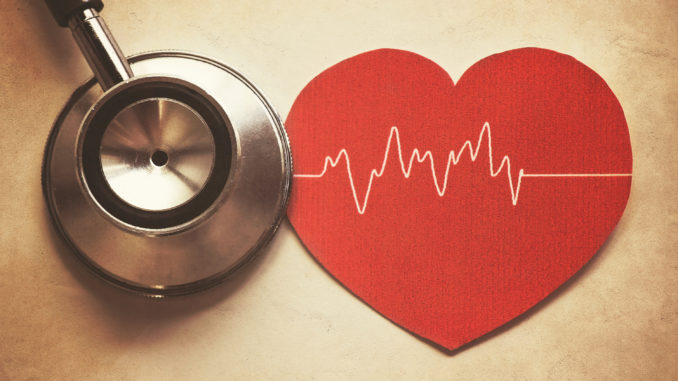 heart and stethoscope